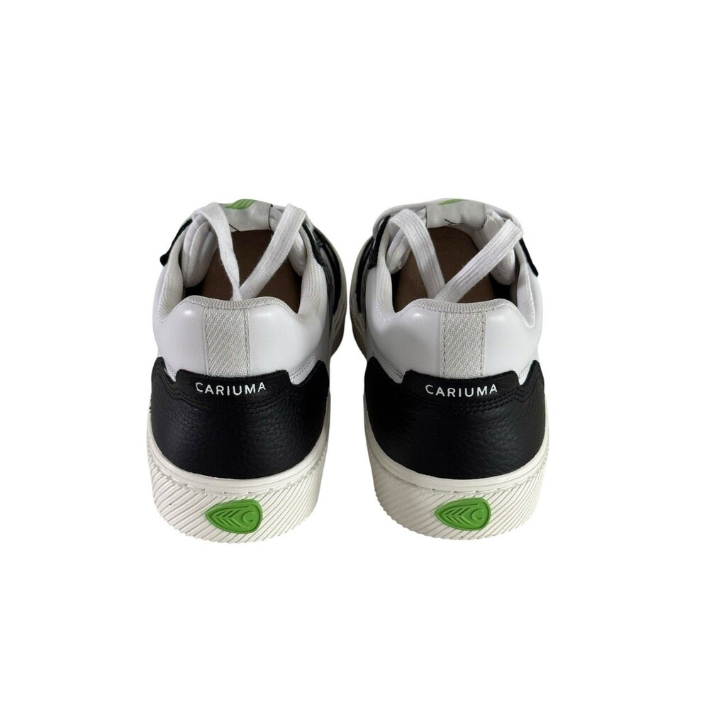 Cariuma Vallely Skate Shoes White w/ Blk Leather Accents W 10.5/ M 9 NEW - Picture 7 of 10